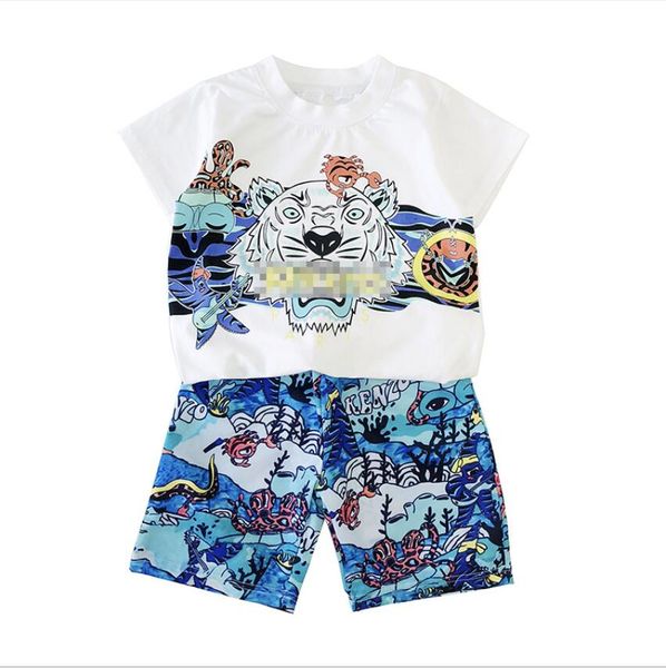 Мальчик мода тигр головы печати футболка с коротким рукавом высокого класса хлоп
Мальчик мода тигр головы печати футболка с коротким рукавом высокого класса хлоп