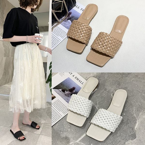 women's slippers with flat straps shoes beachwear boho ladies solid color slide flip flop, Black
women's slippers with flat straps shoes beachwear boho ladies solid color slide flip flop, Black