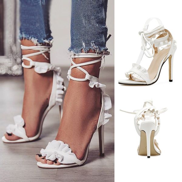 plus size 43 high heels new women shoes women pumps summer sandals lace up heels stiletto ladies shoes white, Black
plus size 43 high heels new women shoes women pumps summer sandals lace up heels stiletto ladies shoes white, Black