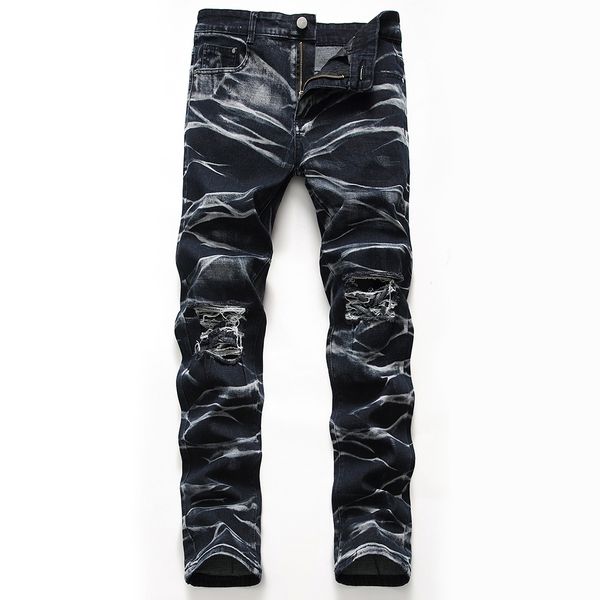 men's jeans classic direct stretch black business casual denim pants slim scratched long trousers gentleman cowboys, Blue
men's jeans classic direct stretch black business casual denim pants slim scratched long trousers gentleman cowboys, Blue