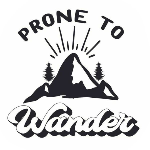 16*15.2cm prone to wander car sticker decal mountain hikes rear window car sticker body decal
16*15.2cm prone to wander car sticker decal mountain hikes rear window car sticker body decal