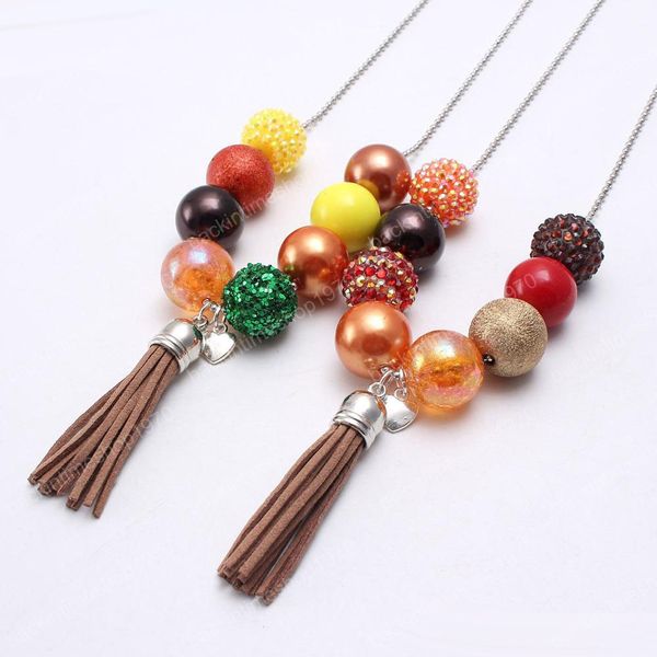 new arrivel thanks giving kid chunky necklace beaded chain girls bubblegum beads tassel pendant chunky necklace jewelry for children, Red;brown
new arrivel thanks giving kid chunky necklace beaded chain girls bubblegum beads tassel pendant chunky necklace jewelry for children, Red;brown
