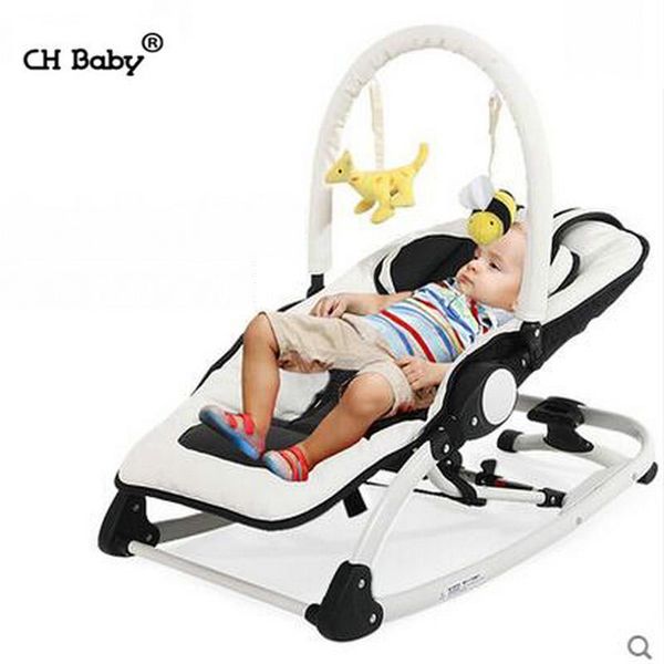 ch baby kids rocking chair with music, folding baby swing with removable toy rack, pu leather seat cradle
ch baby kids rocking chair with music, folding baby swing with removable toy rack, pu leather seat cradle