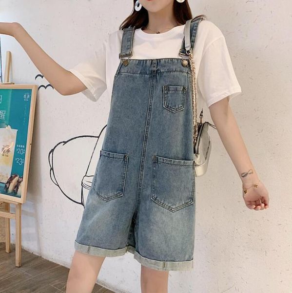 denim suspender shorts women's korean loose 2020 summer high waist denim jumpsuit shorts casual spaghetti strap jean p632, Black;white
denim suspender shorts women's korean loose 2020 summer high waist denim jumpsuit shorts casual spaghetti strap jean p632, Black;white