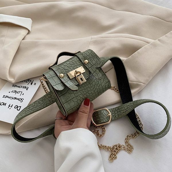 women's crocodile fashion mini lipstick belt bag lock design fanny pack multifunction waist bag casual chest chain
women's crocodile fashion mini lipstick belt bag lock design fanny pack multifunction waist bag casual chest chain