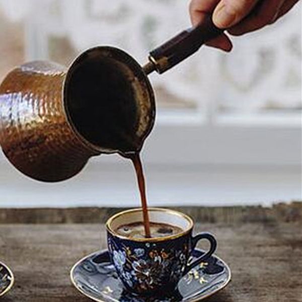 320ml coffee wooden handle turkish cezve pot turk copper maker for ibrik cafeteria
320ml coffee wooden handle turkish cezve pot turk copper maker for ibrik cafeteria