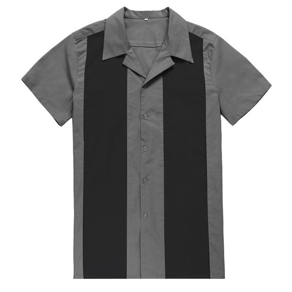men's casual shirts black grey summer mens hawaiian fashion patchwork printed loose short sleeve buttons retro vintage blouse, White;black
men's casual shirts black grey summer mens hawaiian fashion patchwork printed loose short sleeve buttons retro vintage blouse, White;black