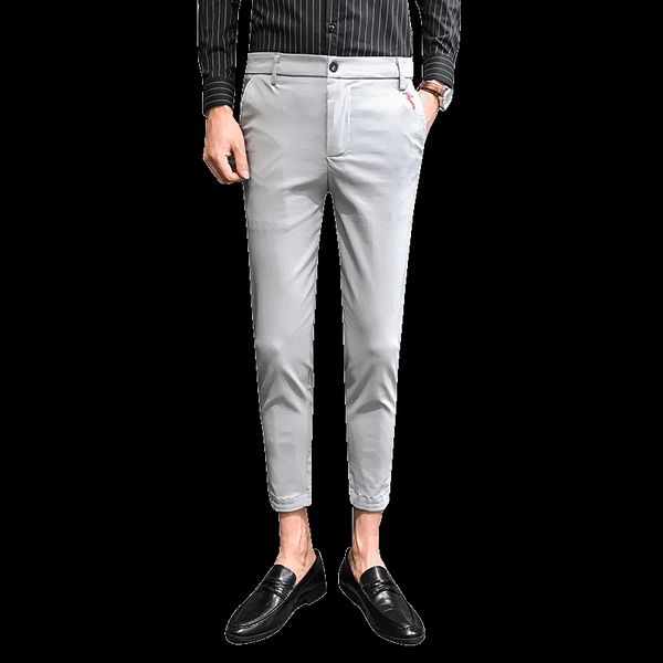 2020 spring new british style solid suit pant men pantalon hombre streetwear men trousers business formal suit men pant, Black
2020 spring new british style solid suit pant men pantalon hombre streetwear men trousers business formal suit men pant, Black
