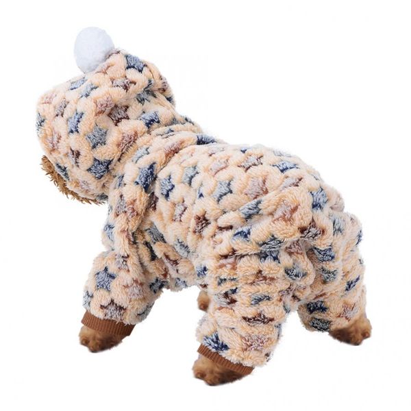flannel sandy beige pet jumpsuit clothes winter warm pajamas star costume for cats dogs warm pet clothing dog clothes pajamas
flannel sandy beige pet jumpsuit clothes winter warm pajamas star costume for cats dogs warm pet clothing dog clothes pajamas