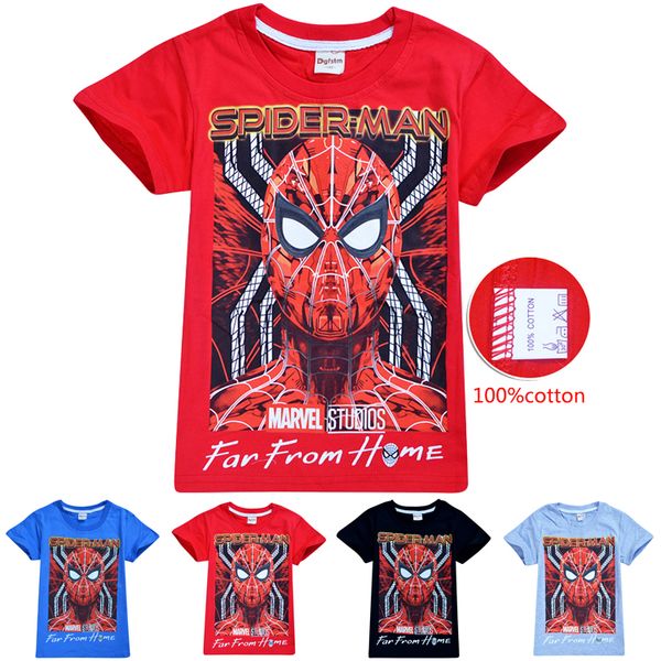 avengers spiderman printed kids t-shirts 4 colors 3-10t girls boys 100% cotton t shirts kids designer clothes ss225, Blue
avengers spiderman printed kids t-shirts 4 colors 3-10t girls boys 100% cotton t shirts kids designer clothes ss225, Blue