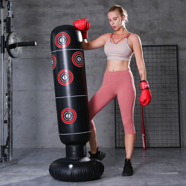 inflatable boxing bag training durable fitness pressure relief punching standing sandbag body building equipments
inflatable boxing bag training durable fitness pressure relief punching standing sandbag body building equipments