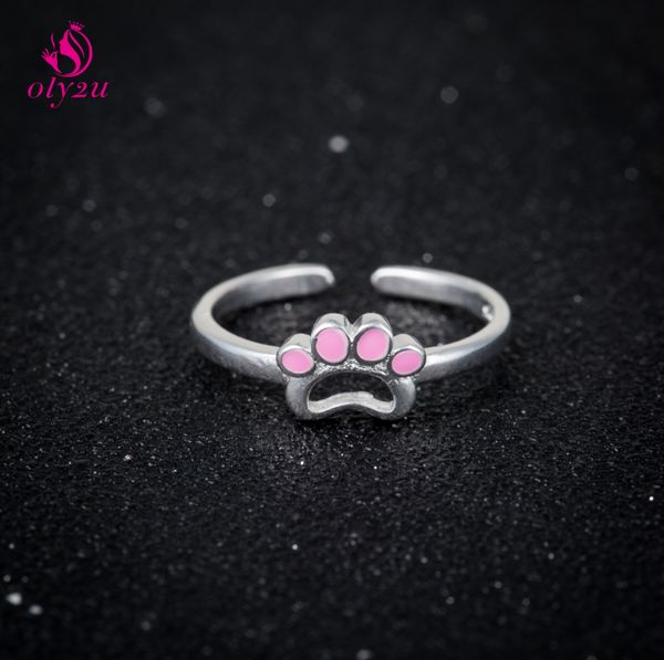 oly2u lovely pink color open dog cat ring for pet lover gifts women fashion accessories anillos mujer, Golden;silver
oly2u lovely pink color open dog cat ring for pet lover gifts women fashion accessories anillos mujer, Golden;silver