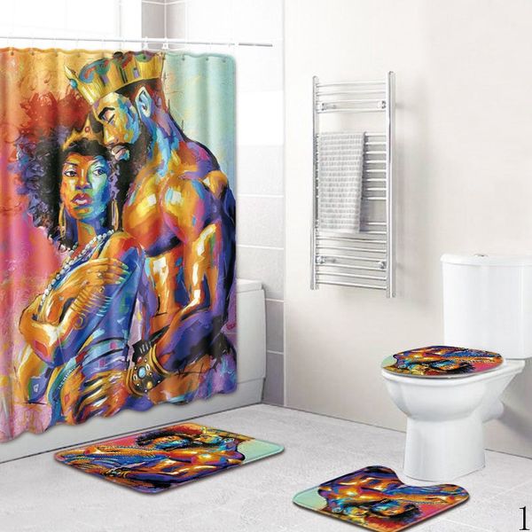 couples men and women bathroom decoration polyester fiber 45 * 75cm50 * 80cm shower curtain carpet set toilet mat non-slip carpet home
couples men and women bathroom decoration polyester fiber 45 * 75cm50 * 80cm shower curtain carpet set toilet mat non-slip carpet home