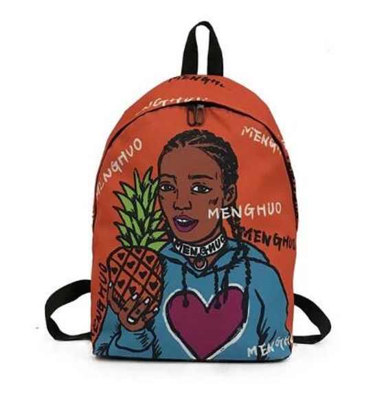 sale women's personalized graffiti spray printing backpack ladies oxford fashion travel bag girl's large capacity schoolbag
sale women's personalized graffiti spray printing backpack ladies oxford fashion travel bag girl's large capacity schoolbag