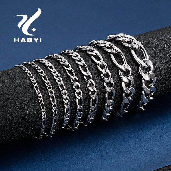 haoyi charm simple style bracelet for couple stell colors mens accessories multiplessizes punk rock stainless steel jewelry, Black
haoyi charm simple style bracelet for couple stell colors mens accessories multiplessizes punk rock stainless steel jewelry, Black