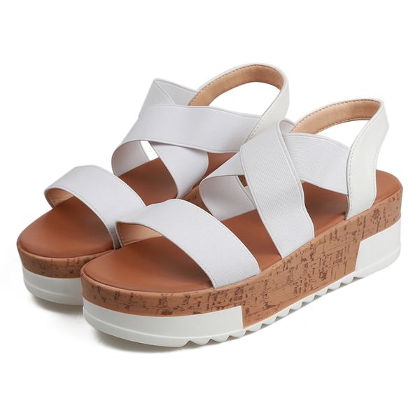 new women wedge roman shoes ladies platform sandals summer fashion peep-toe shoes solid casual sandals mujer sandalias, Black
new women wedge roman shoes ladies platform sandals summer fashion peep-toe shoes solid casual sandals mujer sandalias, Black
