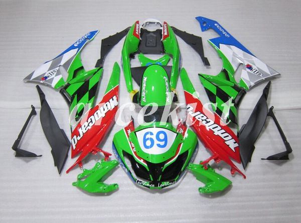 4gifts нового abs мотоциклы обтекатели комплекты подходят для kawasaki ninja zx-6r 2009 2010 636 2011 2012 09 10 11 12 кузовостроения набор
4gifts нового abs мотоциклы обтекатели комплекты подходят для kawasaki ninja zx-6r 2009 2010 636 2011 2012 09 10 11 12 кузовостроения набор