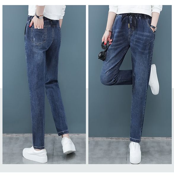 the blue new the spring and autumn period and the han edition loose trousers of thin elastic waist trousers
the blue new the spring and autumn period and the han edition loose trousers of thin elastic waist trousers