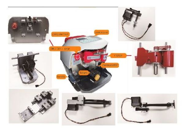 v8/x6 machine accessories motor axis cutter xyz sensor and tranmission parts for v8 key cutting machine
v8/x6 machine accessories motor axis cutter xyz sensor and tranmission parts for v8 key cutting machine