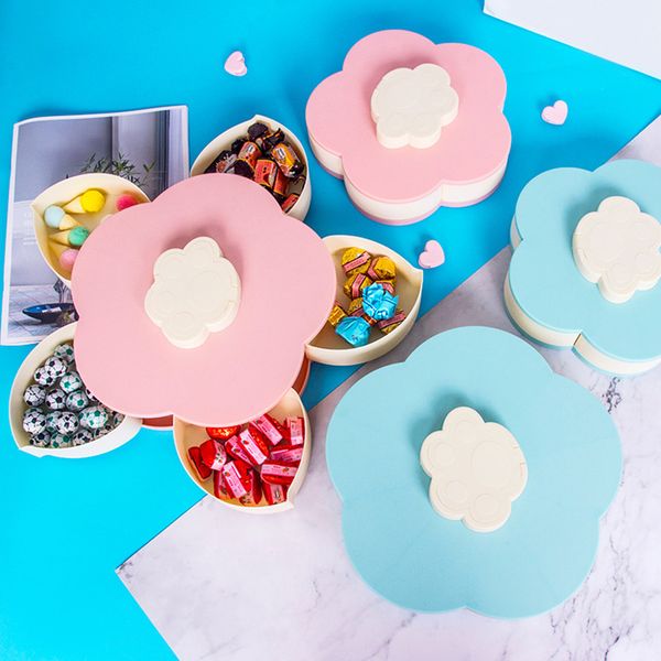 double layer living room fruit plate deskorganizer cartoon flower shape rotating nuts container candy box petal
double layer living room fruit plate deskorganizer cartoon flower shape rotating nuts container candy box petal