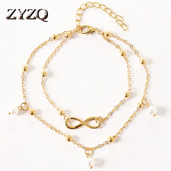 zyzq selling letter eight shaped anklets for women with round simulated pearl double layered foot accessories anklets hot, Red;blue
zyzq selling letter eight shaped anklets for women with round simulated pearl double layered foot accessories anklets hot, Red;blue