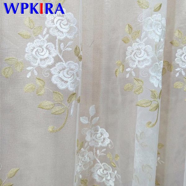 horse orchid high grade embroidered luxury voile curtain for living room bedroom window golden silk leaf white lace tulle m151d3
horse orchid high grade embroidered luxury voile curtain for living room bedroom window golden silk leaf white lace tulle m151d3