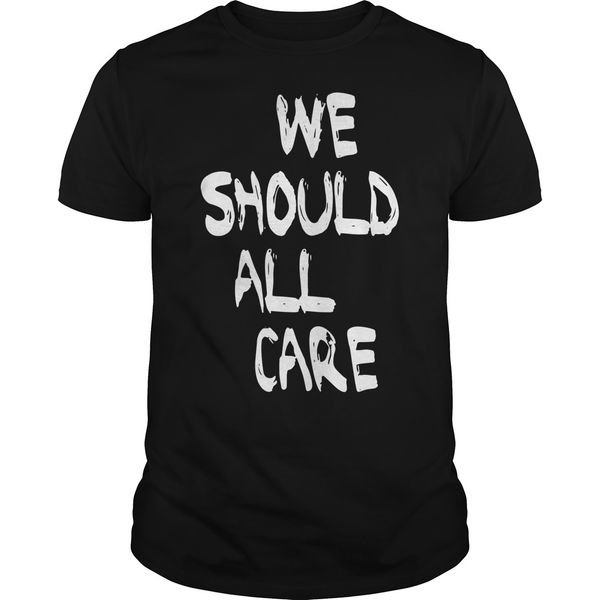 2019 fashion men t shirt we should all care shirt summer personality 100% cotton, White;black
2019 fashion men t shirt we should all care shirt summer personality 100% cotton, White;black