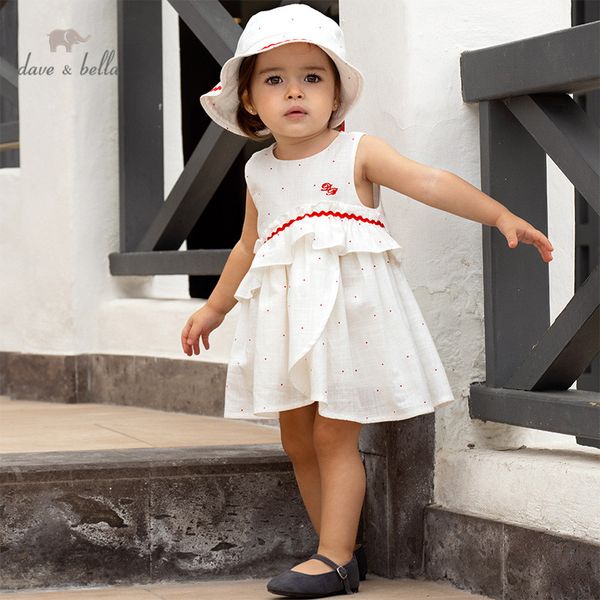 db13382 dave bella summer baby girl's cute dots draped zipper dress children fashion party dress kids infant lolita clothes, Red;yellow
db13382 dave bella summer baby girl's cute dots draped zipper dress children fashion party dress kids infant lolita clothes, Red;yellow
