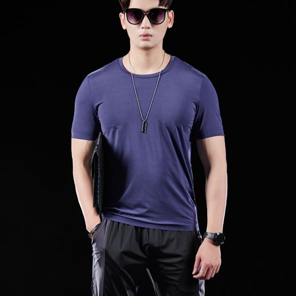 summer ultra-thin ice silk short sleeve t-shirt men solid color incognito quick-drying smooth men's sports round neck base shirt, White;black
summer ultra-thin ice silk short sleeve t-shirt men solid color incognito quick-drying smooth men's sports round neck base shirt, White;black