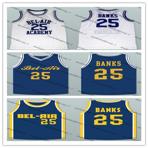 custom made carlton banks 25 bel-air academy blue white basketball jerseys man youth size s-5xl any name number, Black;red
custom made carlton banks 25 bel-air academy blue white basketball jerseys man youth size s-5xl any name number, Black;red