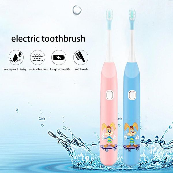 31000 times/minute kids electric toothbrush non-rechargeable waterproof toothbrushes with 2 brush head massage gums teeth
31000 times/minute kids electric toothbrush non-rechargeable waterproof toothbrushes with 2 brush head massage gums teeth