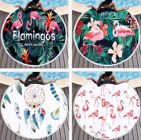 the latest model 150x150cm, 8 styles round printed beach towel wall blanket microfiber plus tassel feel soft customizable logo flamingo
the latest model 150x150cm, 8 styles round printed beach towel wall blanket microfiber plus tassel feel soft customizable logo flamingo