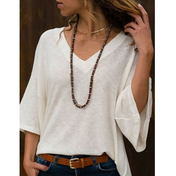 fashion women solid v-neck loose knitted warm long flare sleeve sweater autumn winter female jumpers vetement femme, White;black
fashion women solid v-neck loose knitted warm long flare sleeve sweater autumn winter female jumpers vetement femme, White;black