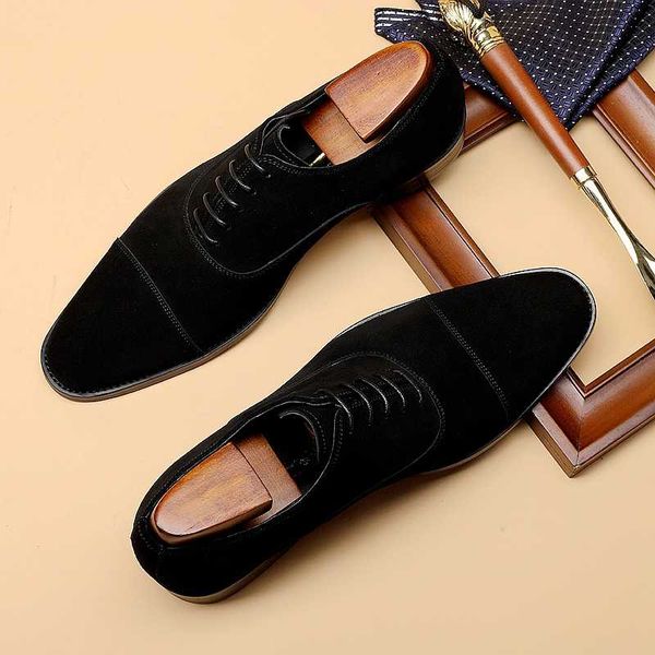 men genuine leather dress shoes mens italian design black suede laces up pointed toe wedding business shoes
men genuine leather dress shoes mens italian design black suede laces up pointed toe wedding business shoes
