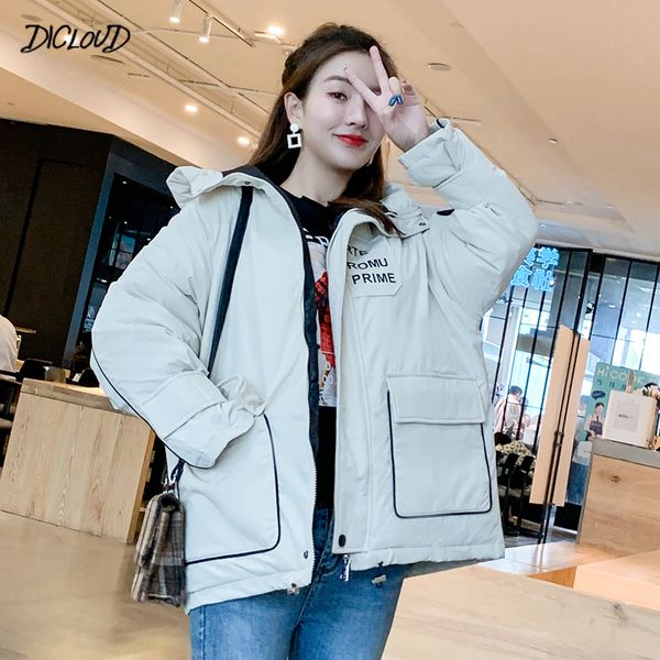 parka 2019 winter jacket women korean hooded thick loose coat female fashion oversize coats plus size black red parkas 2xl, Tan;black
parka 2019 winter jacket women korean hooded thick loose coat female fashion oversize coats plus size black red parkas 2xl, Tan;black
