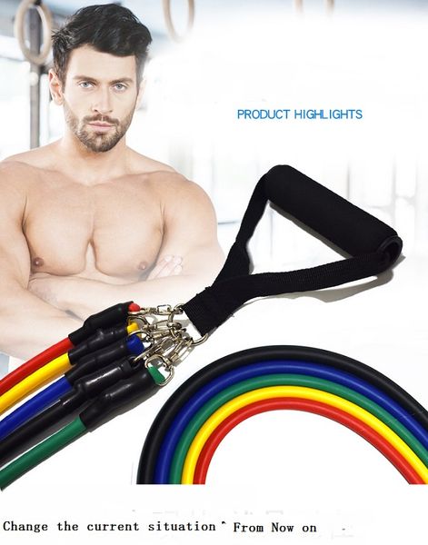 11pcs/set pull rope fitness exercises resistance bands latex tubes pedal excerciser body training workout elastic yoga band
11pcs/set pull rope fitness exercises resistance bands latex tubes pedal excerciser body training workout elastic yoga band