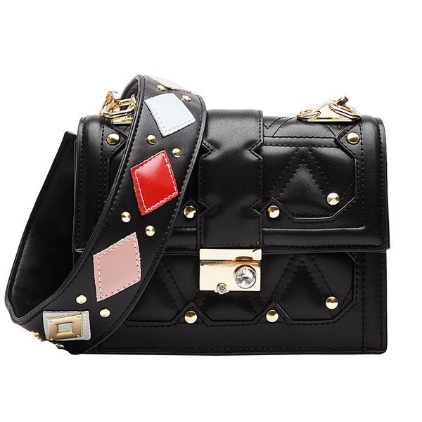 wholesale designer womens cross body bags messenger bag shoulder bags fashion plain personality wide shoulder belt rivet patchwork color bag
wholesale designer womens cross body bags messenger bag shoulder bags fashion plain personality wide shoulder belt rivet patchwork color bag