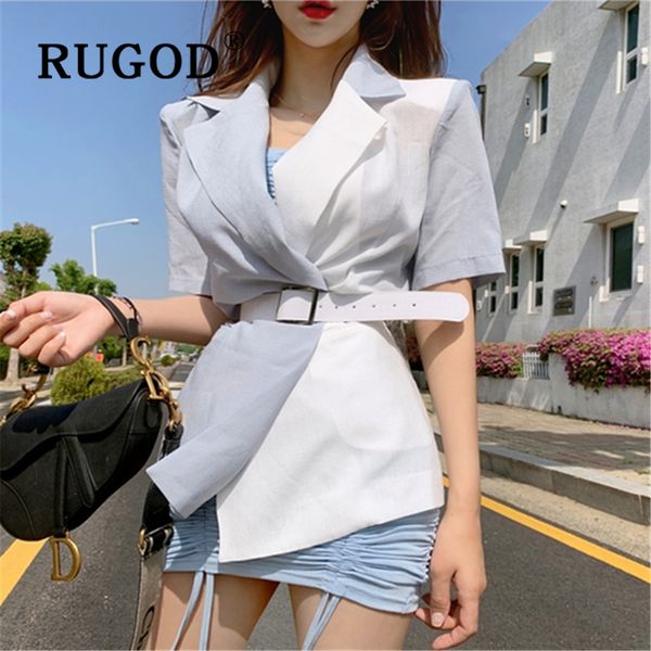 rugod korean elegant office ladies patchwork blazer jacket fashion notched neck short sleeve slim pockets women jackets 2019, White;black
rugod korean elegant office ladies patchwork blazer jacket fashion notched neck short sleeve slim pockets women jackets 2019, White;black