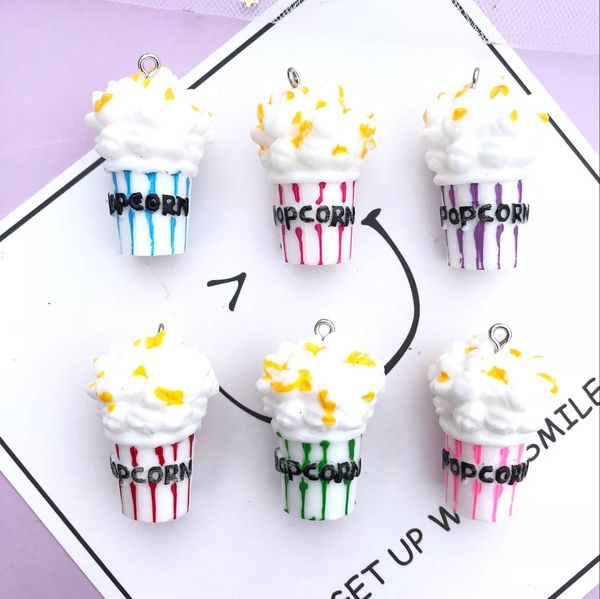 3d 32*22mm resin popcorn charms very cute keychain pendant necklace pendant for diy decoration, Bronze;silver
3d 32*22mm resin popcorn charms very cute keychain pendant necklace pendant for diy decoration, Bronze;silver