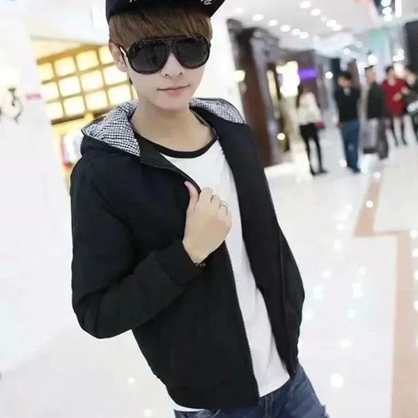 men casual hooded parka 2018 winter mens cotton jackets slim fit coat thick warm homme's parka hooded outwear zipper pocket, Black
men casual hooded parka 2018 winter mens cotton jackets slim fit coat thick warm homme's parka hooded outwear zipper pocket, Black