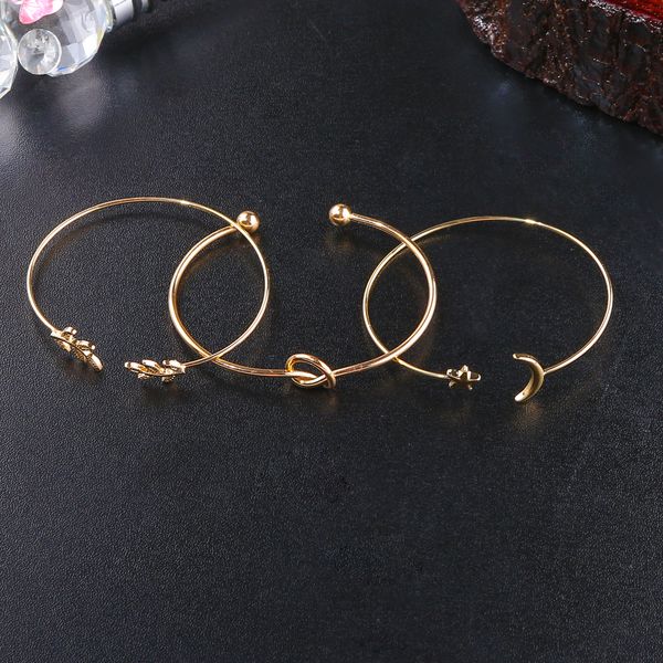 silver bracelets knotted women's simple temperament fashion wild treasure jewelry stainless steel, Black
silver bracelets knotted women's simple temperament fashion wild treasure jewelry stainless steel, Black