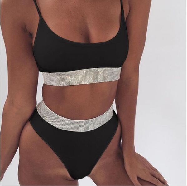 Two-Pieces Sexy Women Sequins Crystal Bikini Set Ladies Rhinestone Push Up Padded Swimwear Swimsuit Bathing Beachwear
Two-Pieces Sexy Women Sequins Crystal Bikini Set Ladies Rhinestone Push Up Padded Swimwear Swimsuit Bathing Beachwear