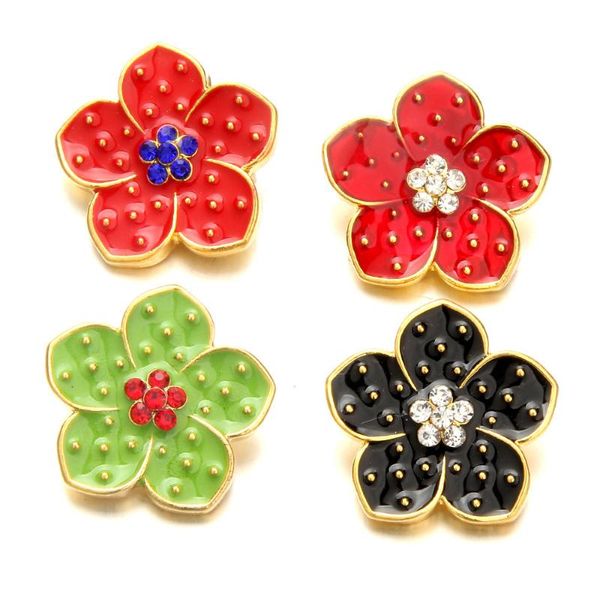 20pcs new snap jewelry flower colors crystal snap buttons interchangeable jewelry diy charms 18mm bracelet, Golden;silver
20pcs new snap jewelry flower colors crystal snap buttons interchangeable jewelry diy charms 18mm bracelet, Golden;silver