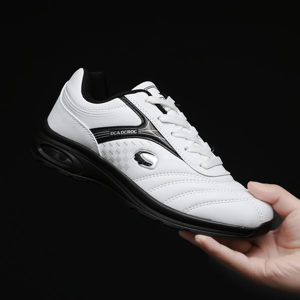 new men's golf shoes classic white black sports shoes golf men's walking tennis court sports large size 38-45
new men's golf shoes classic white black sports shoes golf men's walking tennis court sports large size 38-45