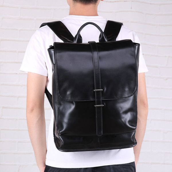 2020 real men's leather backpack youth travel bag school schoolbag business for teenage boys designer mochila swiss geometric
2020 real men's leather backpack youth travel bag school schoolbag business for teenage boys designer mochila swiss geometric