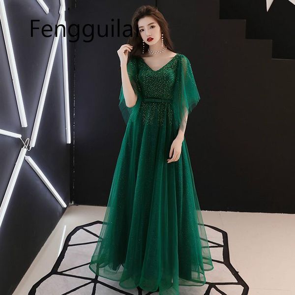 summer green tulle crystal dress long v-neck with cap sleeves ball gown formal dresses for women plus size birthday dresses 2020, White;black
summer green tulle crystal dress long v-neck with cap sleeves ball gown formal dresses for women plus size birthday dresses 2020, White;black