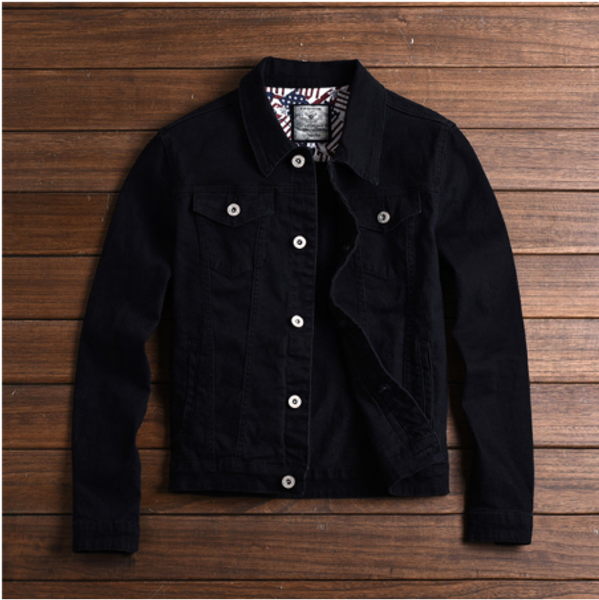 spring and autumn jacket men fashion casual cotton coat black khaki and army green outerwear men's denim jackets coat, Black;brown
spring and autumn jacket men fashion casual cotton coat black khaki and army green outerwear men's denim jackets coat, Black;brown