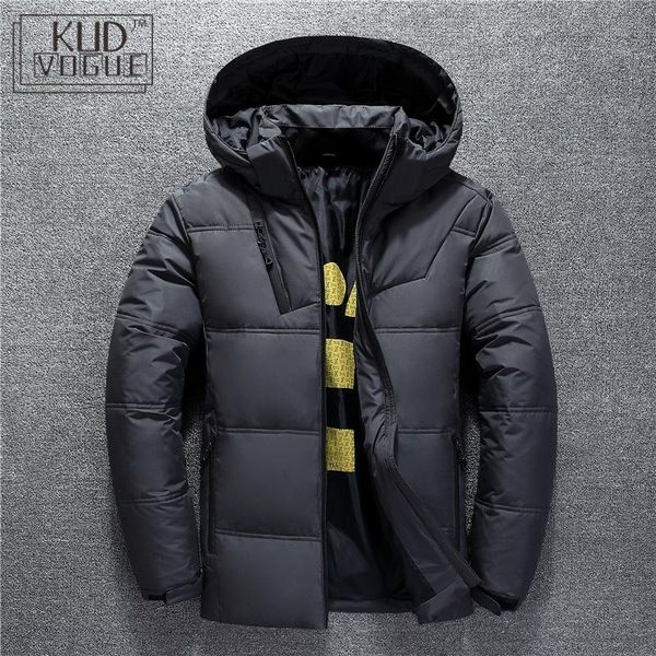 men's winter warm duck down jacket ski jacket snow hooded coat climbing oversize, Black
men's winter warm duck down jacket ski jacket snow hooded coat climbing oversize, Black