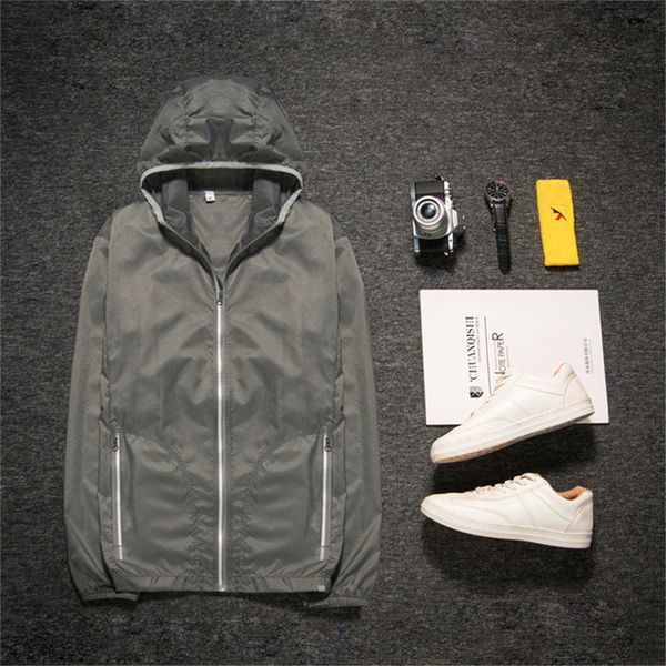 women's hooded jackets summer jackets women men windproof jacket outdoor bicycle sports quick dry windbreaker coat outwear, Black;brown
women's hooded jackets summer jackets women men windproof jacket outdoor bicycle sports quick dry windbreaker coat outwear, Black;brown
