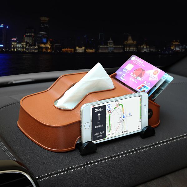 car tissue box phone holder card leather creative storage tidying case decoration tools auto interior accessories
car tissue box phone holder card leather creative storage tidying case decoration tools auto interior accessories